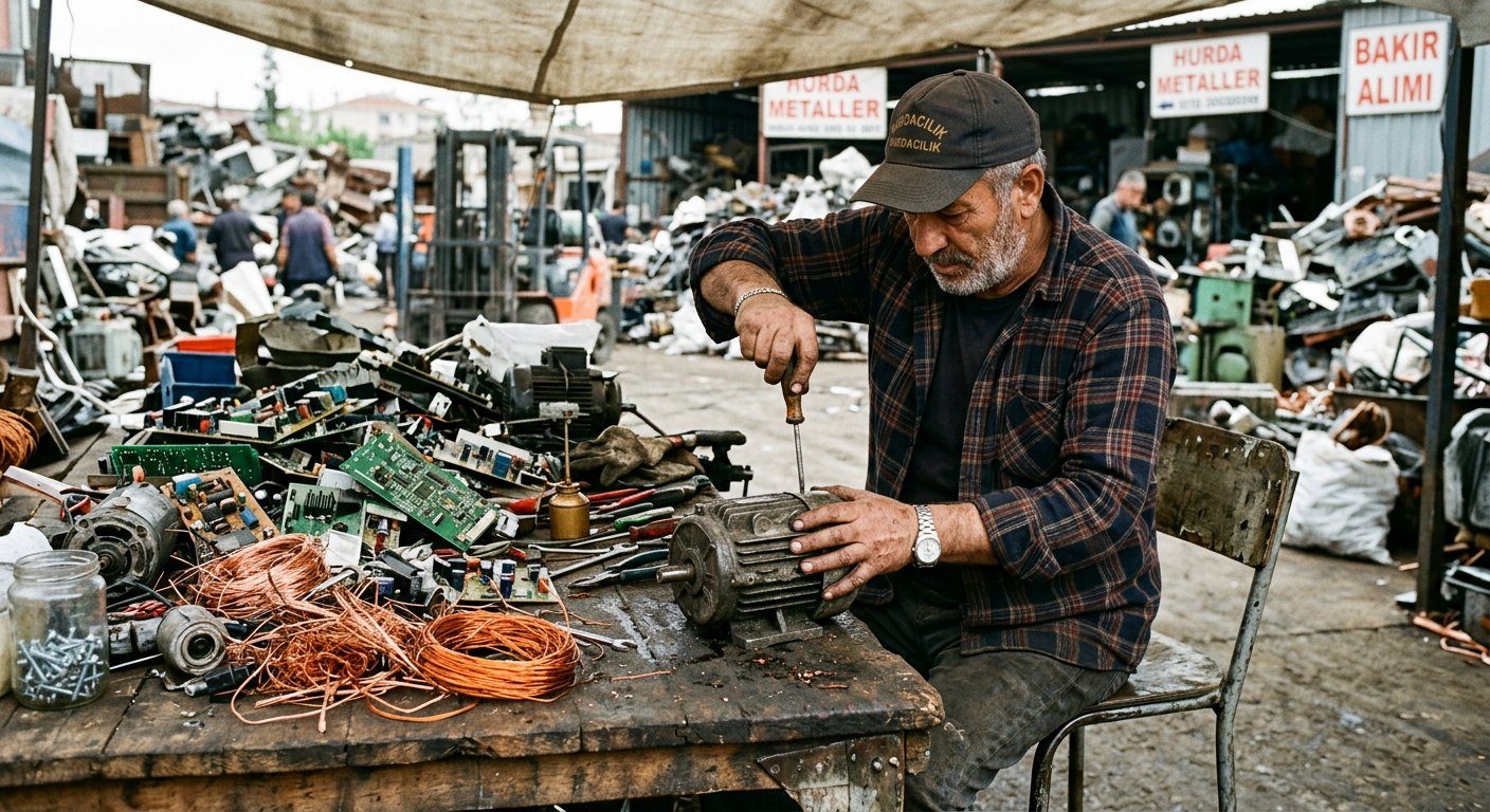 Medsan Hurda Geri Dönüşüm - elektronik hurda alımı
