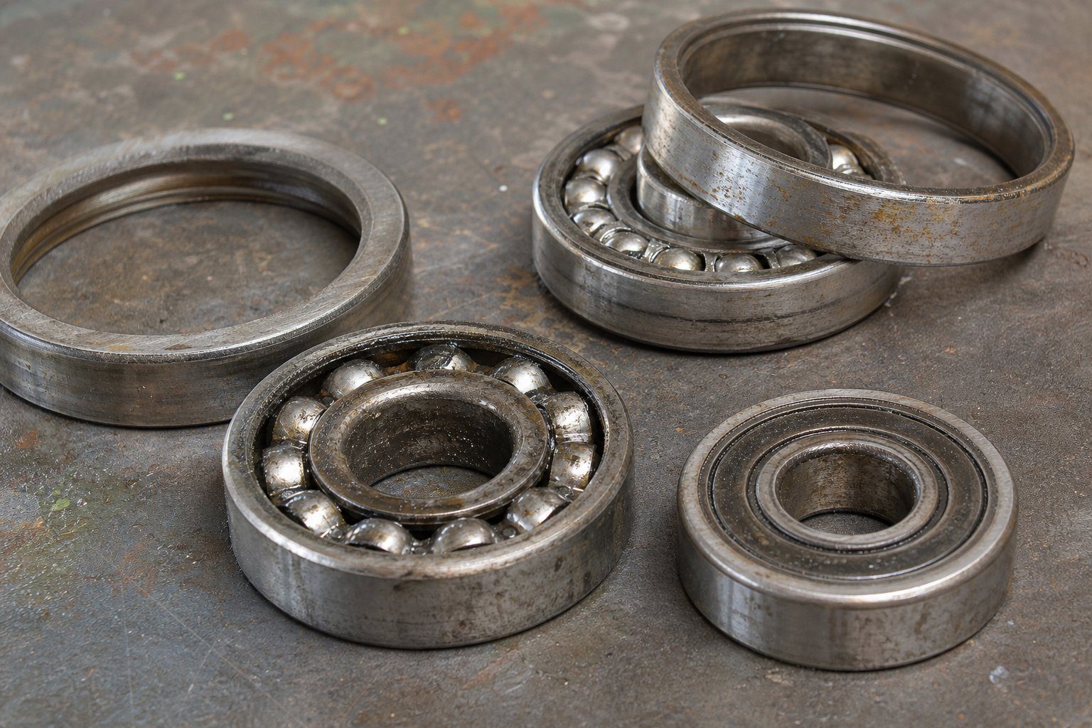 Kullanım dışı metal rulman