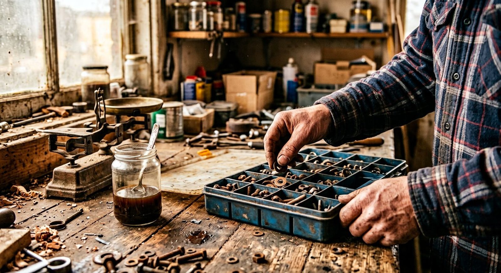 Cıvata ve metal parçaların ayrılması